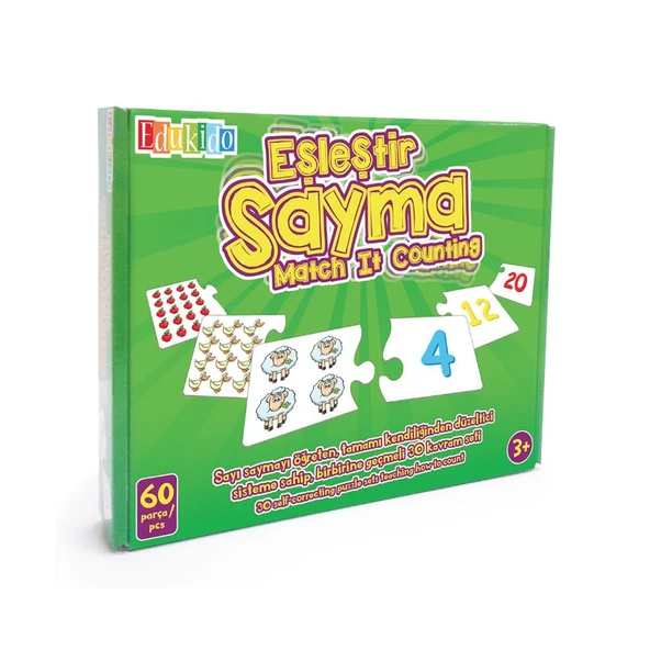 ZeycanHome EDU-1003 Chiva, Eşleştir Sayma Kız Erkek Çocuk Oyuncak Eğitici Oyuncaklar ürün görseli 1