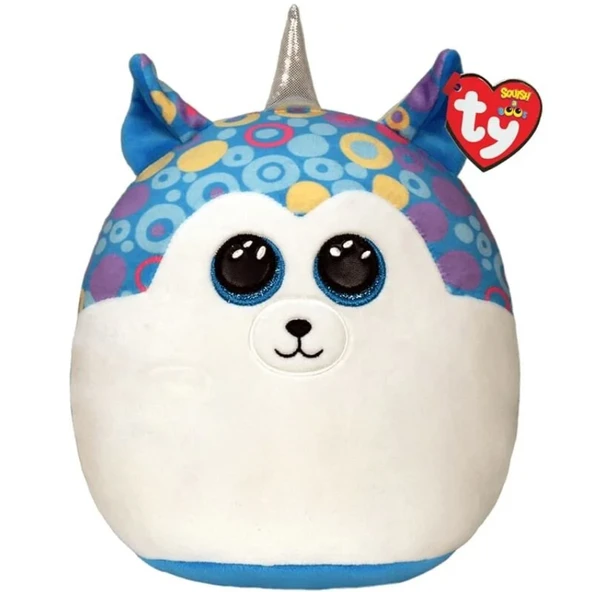 ZeycanHome Ty Squishy Beanies Yastık Mavi Husky Helena 26cm Kız Erkek Çocuk Oyuncak Eğitici Oyuncaklar ürün görseli 1