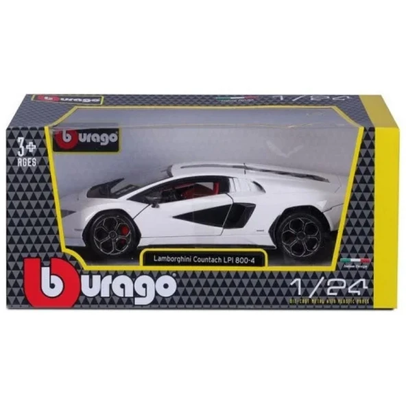ZeycanHome Bburago 1/24 A Lamborghini Countach LPI 800-4 - S01021102 Kız Erkek Çocuk Oyuncak Eğitici Oyuncaklar ürün görseli 1