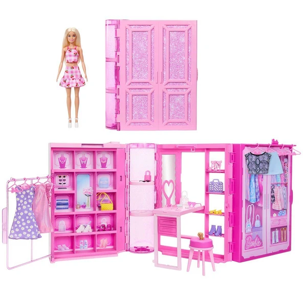 ZeycanHome HXD58 Barbie ve Rüya Gardrobu Kız Erkek Çocuk Oyuncak Eğitici Oyuncaklar ürün görseli 1