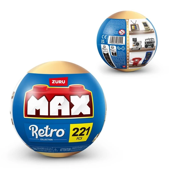 ZeycanHome MNB07000 MAX Retro sürprizi 168 parça - 1adet Fiyatıdır Kız Erkek Çocuk Oyuncak Eğitici Oyuncaklar ürün görseli 1