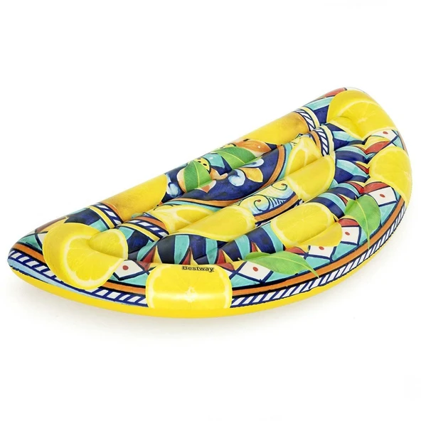 ZeycanHome Bestway Limon Desenli Yatak 171 x 89cm 43364 Kız Erkek Çocuk Oyuncak Eğitici Oyuncaklar ürün görseli 1