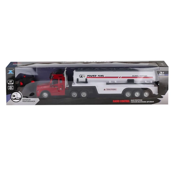 ZeycanHome 639A-1 Kumandalı Işıklı Şarjlı Tır Tanker Kız Erkek Çocuk Oyuncak Eğitici Oyuncaklar ürün görseli 1