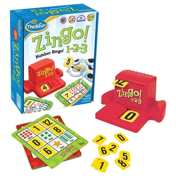 ZeycanHome 7703 Zingo 1-2-3 Kız Erkek Çocuk Oyuncak Eğitici Oyuncaklar ürün görseli 1