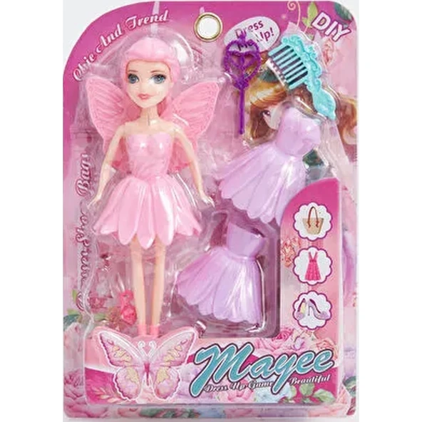 ZeycanHome Karteleda Elbiseli Bebek Set - ME017 Kız Erkek Çocuk Oyuncak Eğitici Oyuncaklar ürün görseli 1