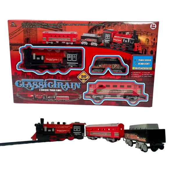 ZeycanHome Pilli Tren Seti Kız Erkek Çocuk Oyuncak Eğitici Oyuncaklar ürün görseli 1