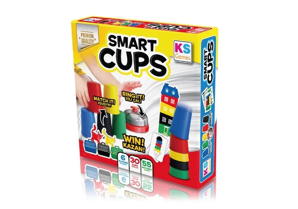 ZeycanHome KS Games Smart Cups Akıllı Bardaklar Zeka Oyunu Kız Erkek Çocuk Oyuncak Eğitici Oyuncaklar ürün görseli 1