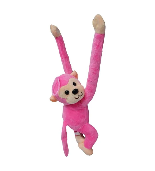 ZeycanHome 60cm SESLİ MAYMUN PELUŞ HALLEY Kız Erkek Çocuk Oyuncak Eğitici Oyuncaklar ürün görseli 1