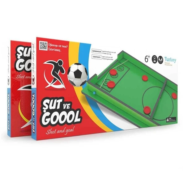 ZeycanHome 5256 REDKA ŞUT VE GOL Kız Erkek Çocuk Oyuncak Eğitici Oyuncaklar ürün görseli 1