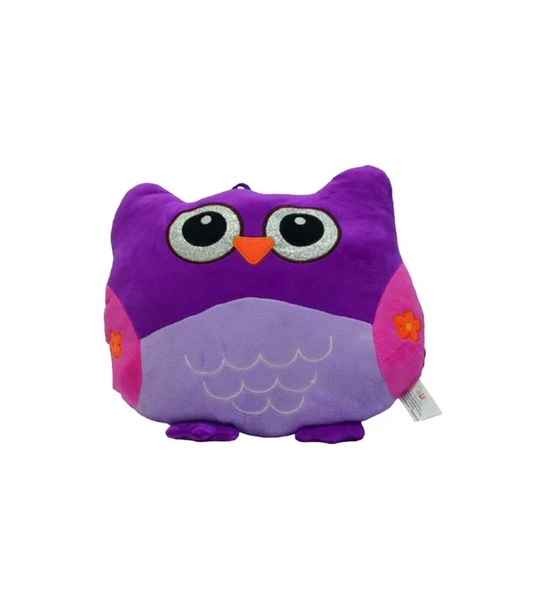 ZeycanHome 40cm RENKLİ BAYKUŞ YASTIK HALLEY Kız Erkek Çocuk Oyuncak Eğitici Oyuncaklar ürün görseli 1