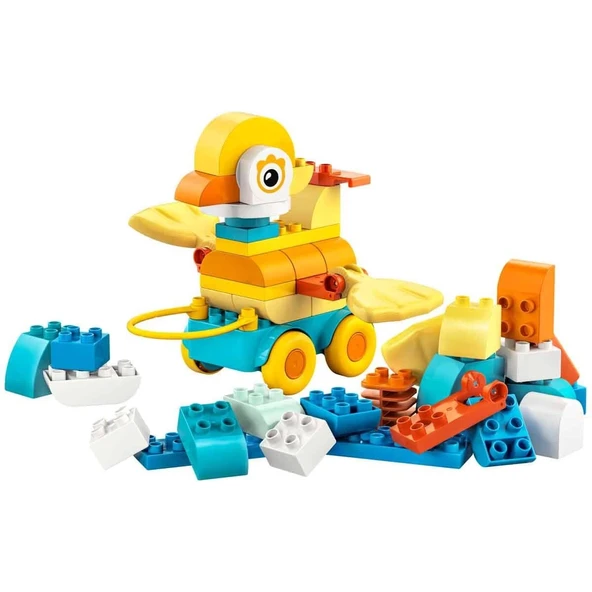 ZeycanHome LEGO DUPLO Kasabası 3’ü 1 Arada Tekerlekli Hayvanlar 10448 Kız Erkek Çocuk Oyuncak Eğitici Oyuncakla ürün görseli 1