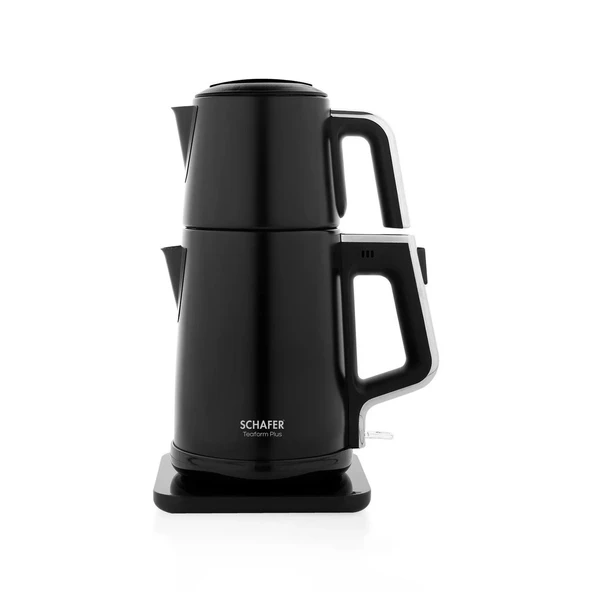 Schafer Teaform Plus Paslanmaz Çay Makinesi-Siyah ürün görseli 1