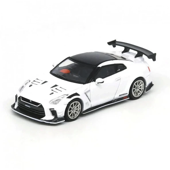ZeycanHome Inno 1/64 Nissan GT-R (R35) ''TOP SECRET'' Tokyo Auto Salon 2021 Kız Erkek Çocuk Oyuncak Eğitici Oyu ürün görseli 1