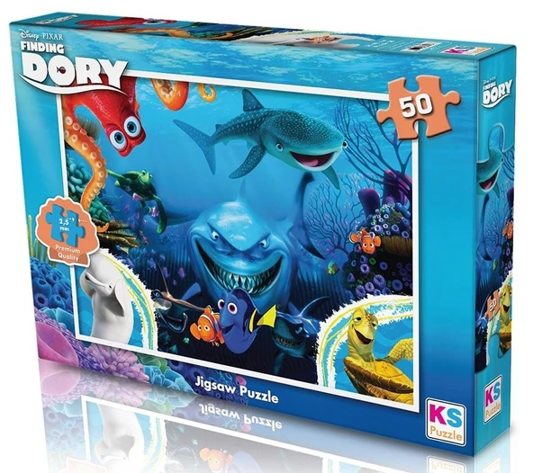 DORY様 PTTAVM: ZeycanHome KS Puzzle 50 Parça Dory Kız Erkek Çocuk Oyuncak