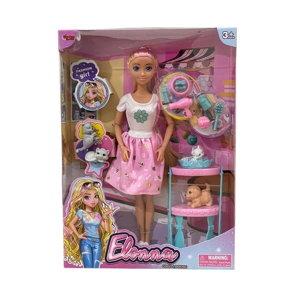 ZeycanHome WG66962 -Vardem Kutulu Pet Shop Bebek Set 11,5 inç Kız Erkek Çocuk Oyuncak Eğitici Oyuncaklar ürün görseli 1