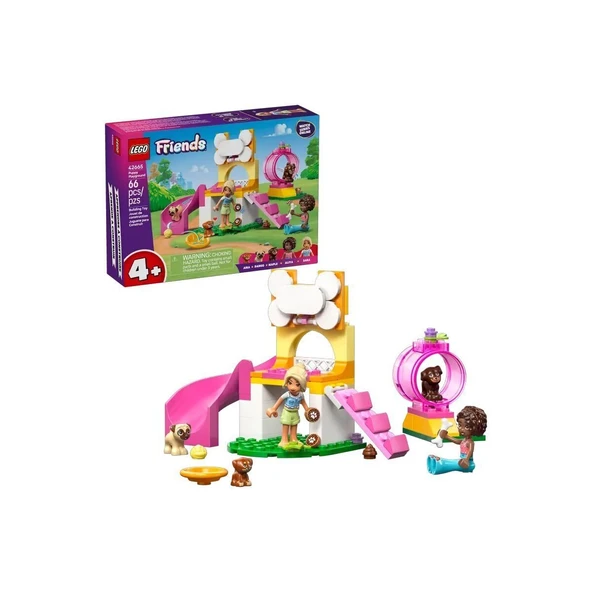 ZeycanHome 42665 Lego Friends Yavru Köpek Oyun Parkı 66 parça +4 yaş Kız Erkek Çocuk Oyuncak Eğitici Oyuncaklar ürün görseli 1