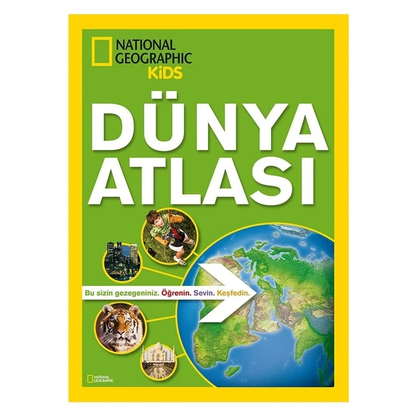 ZeycanHome National Geographic Kids Dünya Atlası Kız Erkek Çocuk Oyuncak Eğitici Oyuncaklar ürün görseli 1