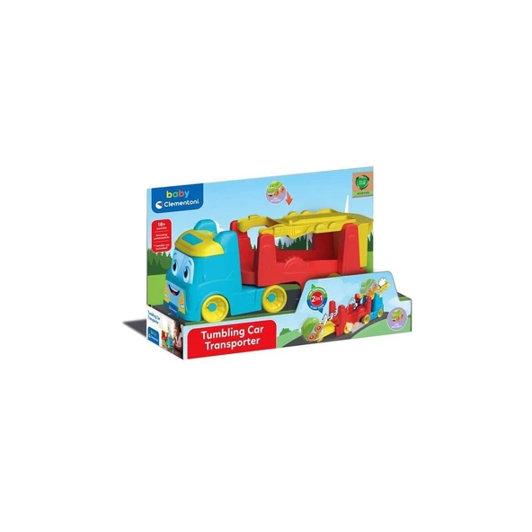 ZeycanHome 17892 Baby Clementoni - Taklacı Arabalar Çekici Kamyonu Kız Erkek Çocuk Oyuncak Eğitici Oyuncaklar ürün görseli 1