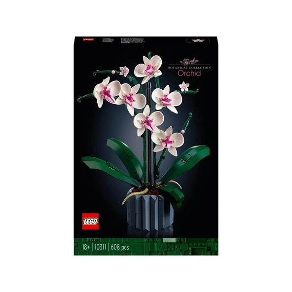 ZeycanHome 10311 LEGO® icons - Orkide 608 parça +18 yaş Kız Erkek Çocuk Oyuncak Eğitici Oyuncaklar ürün görseli 1