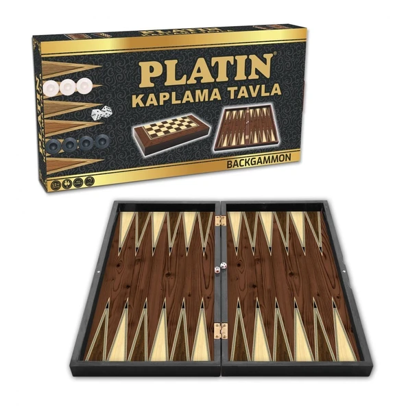 ZeycanHome 1020371 Platin Tavla (Büyük) ,Star okey Kız Erkek Çocuk Oyuncak Eğitici Oyuncaklar ürün görseli 1