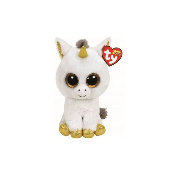 ZeycanHome Ty Beanie Pegasus the White Unicorn 15cm Kız Erkek Çocuk Oyuncak Eğitici Oyuncaklar ürün görseli 1
