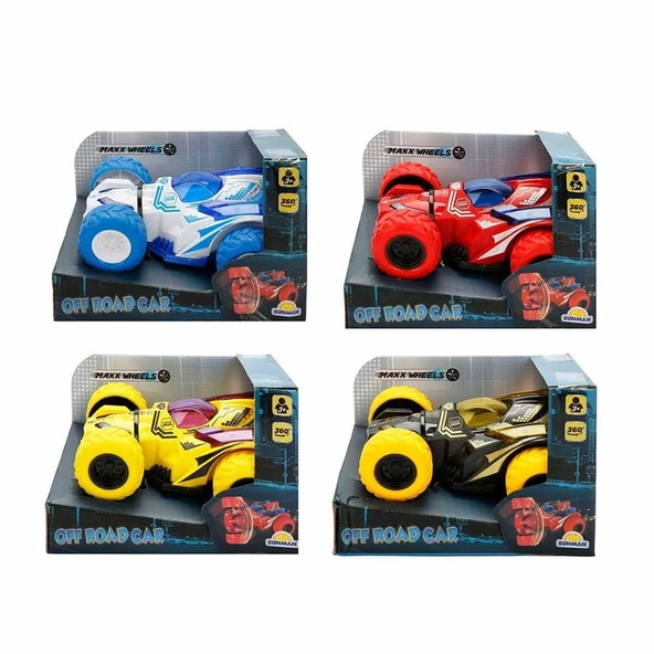 ZeycanHome Maxx Wheels Off Road Aracı 12cm -1adet stokta olan gönderilir Kız Erkek Çocuk Oyuncak Eğitici Oyunca ürün görseli 1