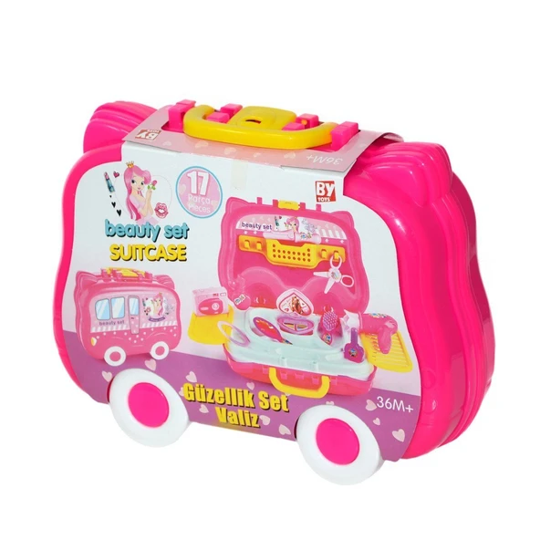 ZeycanHome 563 BY Toys, Güzellik Set Valiz / +36 ay Kız Erkek Çocuk Oyuncak Eğitici Oyuncaklar ürün görseli 1