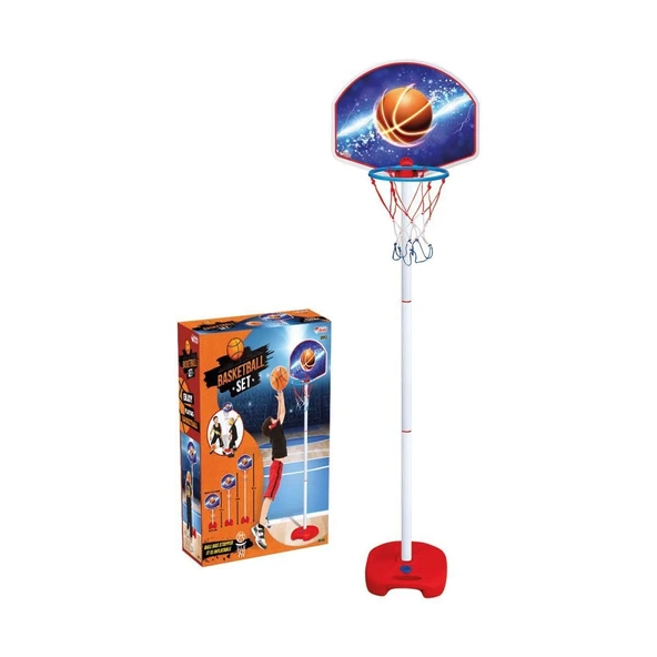 ZeycanHome 03407 Dede Ayaklı Basket Potası Kız Erkek Çocuk Oyuncak Eğitici Oyuncaklar ürün görseli 1