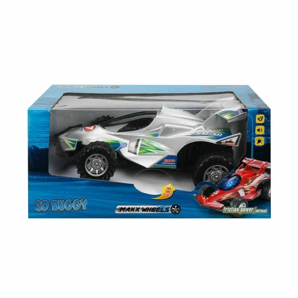 ZeycanHome 10099 Sesli ve Işıklı 3D Buggy Sürtmeli Araba Kız Erkek Çocuk Oyuncak Eğitici Oyuncaklar ürün görseli 1