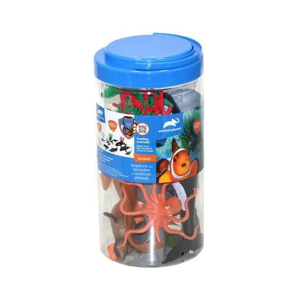 ZeycanHome SH-S6402 Okyanus Hayvanları Seti 13 Parça Kız Erkek Çocuk Oyuncak Eğitici Oyuncaklar ürün görseli 1