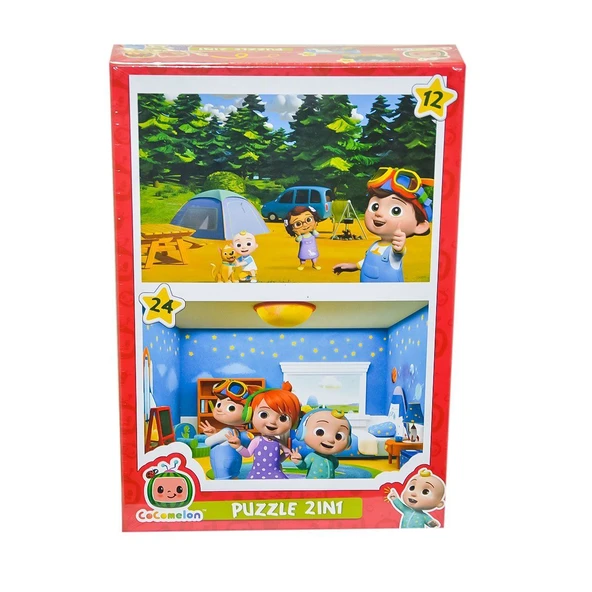 ZeycanHome CO7777 Cocomelon 2in1 12-24 - Laço Kids - Utku Oyuncak Kız Erkek Çocuk Oyuncak Eğitici Oyuncaklar ürün görseli 1