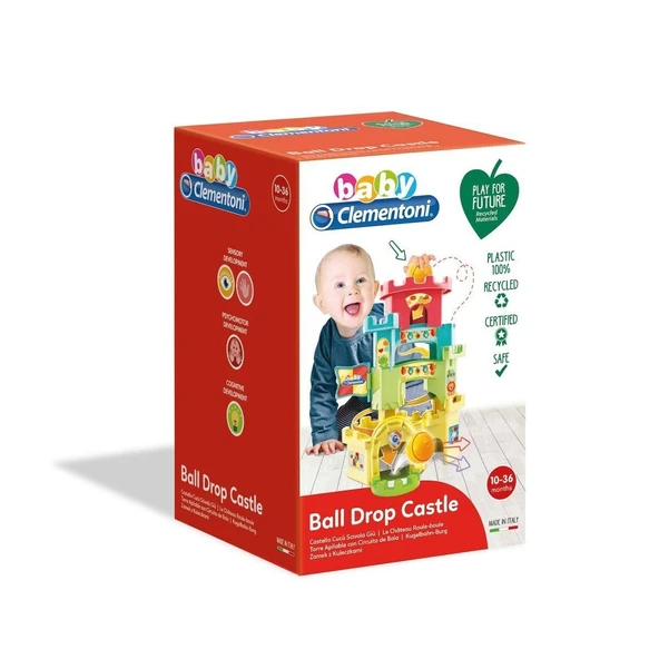 ZeycanHome 17226 Baby Clementoni Renkli Kale -İlk Aktiviteler Kız Erkek Çocuk Oyuncak Eğitici Oyuncaklar ürün görseli 1
