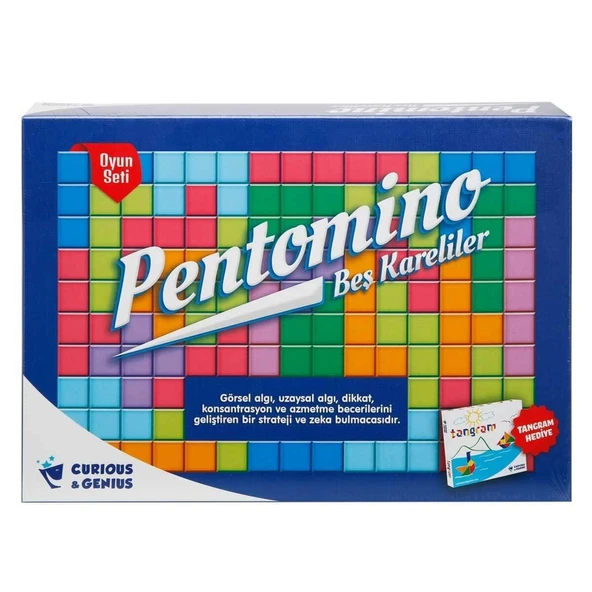 ZeycanHome ZMK-2620 Pentomino Oyunu Kız Erkek Çocuk Oyuncak Eğitici Oyuncaklar ürün görseli 1