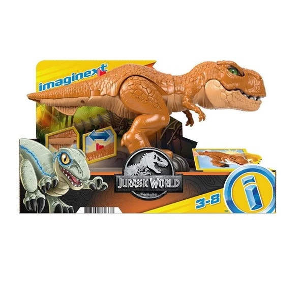 ZeycanHome HFC04 Imaginext, Jurassic World T-Rex Aksiyonu Kız Erkek Çocuk Oyuncak Eğitici Oyuncaklar ürün görseli 1