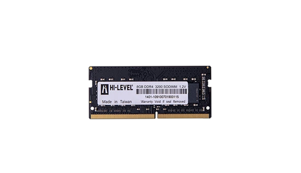 8GB DDR4 3200Mhz CL22 SODIMM 1.2V HLV-SOPC25600D4/8G HI-LEVEL ürün görseli 1
