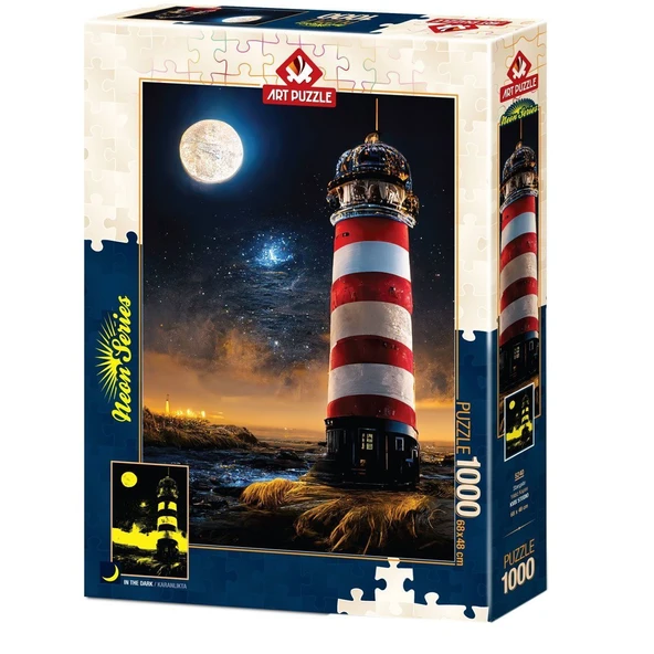ZeycanHome 5240 Yıldız Kapısı 1000 Parça Neon - Art Puzzle Kız Erkek Çocuk Oyuncak Eğitici Oyuncaklar ürün görseli 1