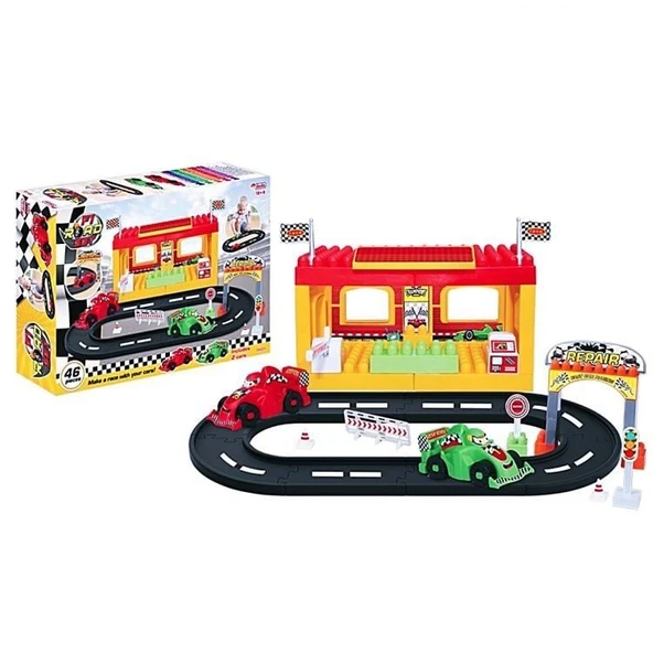 ZeycanHome Dede F1 Yol Seti Kız Erkek Çocuk Oyuncak Eğitici Oyuncaklar ürün görseli 1