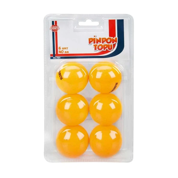 ZeycanHome Sunman 6'lı Pinpon Topu Kız Erkek Çocuk Oyuncak Eğitici Oyuncaklar ürün görseli 1