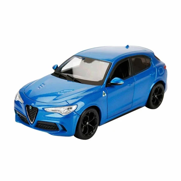 ZeycanHome Bburago 1:24 Alfa Romeo Stelvio Model Araba Kız Erkek Çocuk Oyuncak Eğitici Oyuncaklar ürün görseli 1