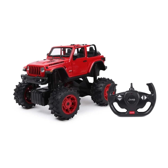 ZeycanHome Rastar 1:14 Kumandalı Jeep Wrangler Rubicon Kız Erkek Çocuk Oyuncak Eğitici Oyuncaklar ürün görseli 1