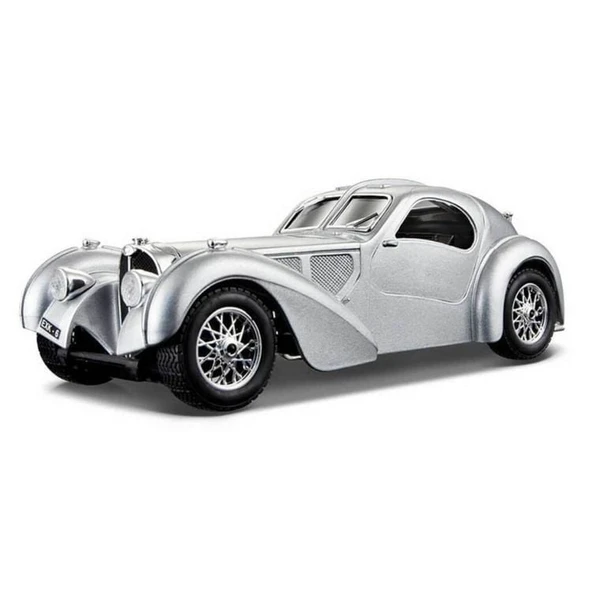 ZeycanHome Bburago 1:24 Bugatti Atlantic Model Araba Kız Erkek Çocuk Oyuncak Eğitici Oyuncaklar ürün görseli 1