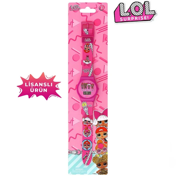 ZeycanHome MiniFlak Lisanslı LOL Surprise LOL7152 Çocuk Kol Saati Kız Erkek Çocuk Oyuncak Eğitici Oyuncaklar ürün görseli 1