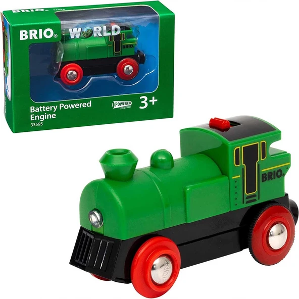 ZeycanHome Brio Pilli Lokomotif 33595 Kız Erkek Çocuk Oyuncak Eğitici Oyuncaklar ürün görseli 1