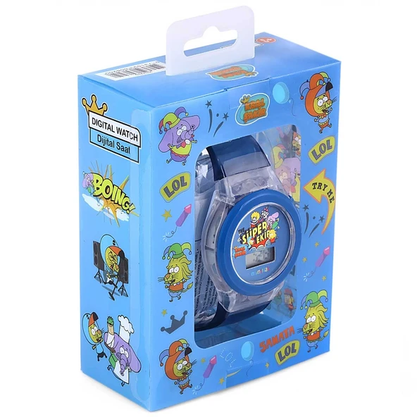 ZeycanHome MiniFlak Lisanslı Kral Şakir KS7210 Mavi Işıklı Çocuk Kol Saati Kız Erkek Çocuk Oyuncak Eğitici Oyun ürün görseli 1