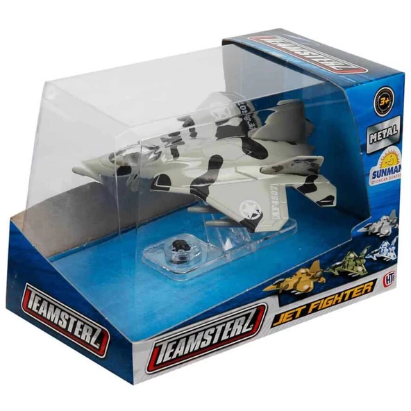 ZeycanHome Teamsterz Jet Fighter Savaş Uçağı Kız Erkek Çocuk Oyuncak Eğitici Oyuncaklar ürün görseli 1