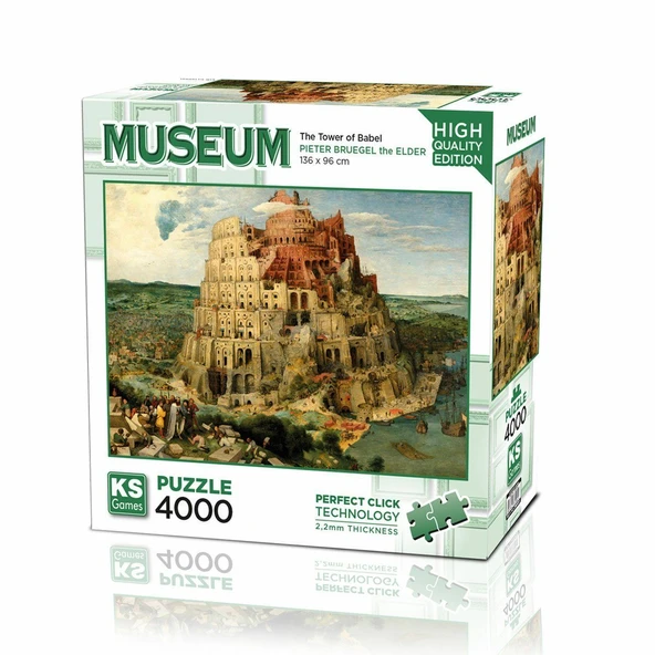 ZeycanHome 23508 The Tower of Babel 4000 Parça Puzzle Kız Erkek Çocuk Oyuncak Eğitici Oyuncaklar ürün görseli 1