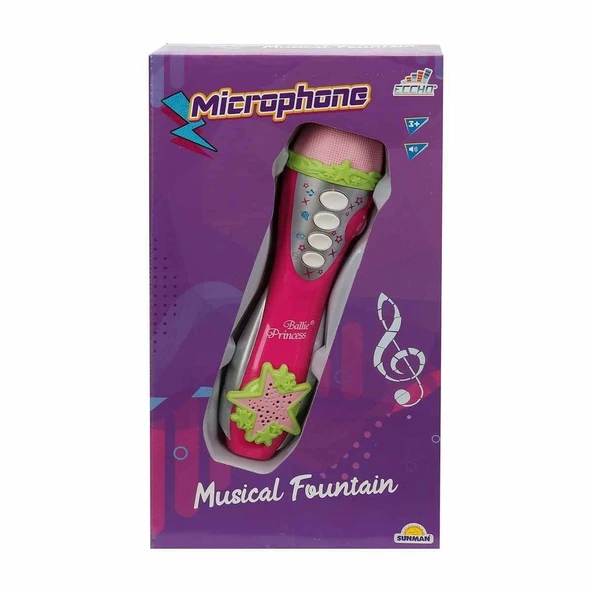 ZeycanHome 34564 Müzikli Karaoke Mikrofon Kız Erkek Çocuk Oyuncak Eğitici Oyuncaklar ürün görseli 1