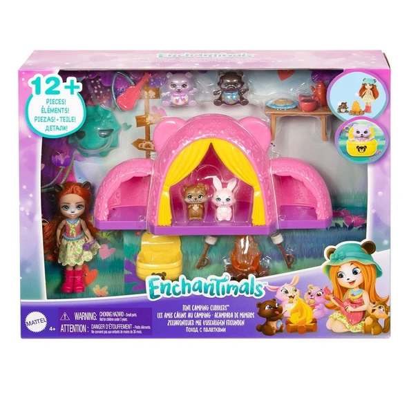 ZeycanHome HTW71 Enchantimals Maceracı Kampçılar Oyun Seti Kız Erkek Çocuk Oyuncak Eğitici Oyuncaklar ürün görseli 1