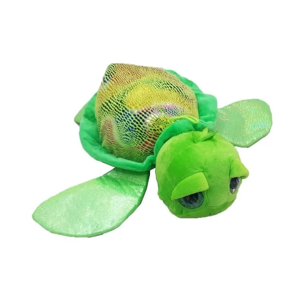ZeycanHome 62551 35cm İri Gözlü Karetta Kaplumbağa Peluş -1adet fiyatıdır Kız Erkek Çocuk Oyuncak Eğitici Oyunc ürün görseli 1