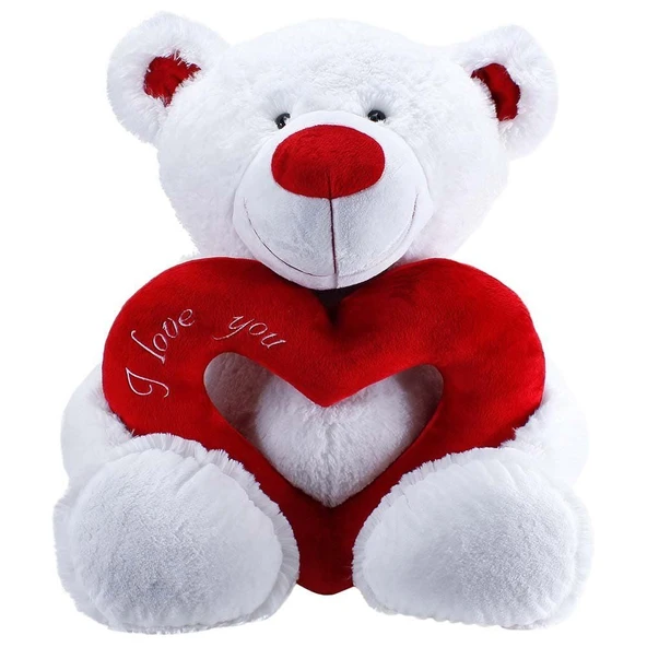 ZeycanHome Delikli Kalpli Moco Ayı Peluş 65cm Kız Erkek Çocuk Oyuncak Eğitici Oyuncaklar ürün görseli 1